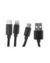 Kabel USB 3 w 1 LUX