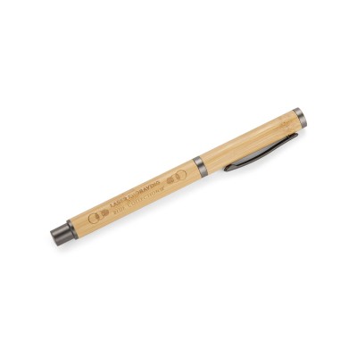 Długopis bambusowy DENI czarny wkład