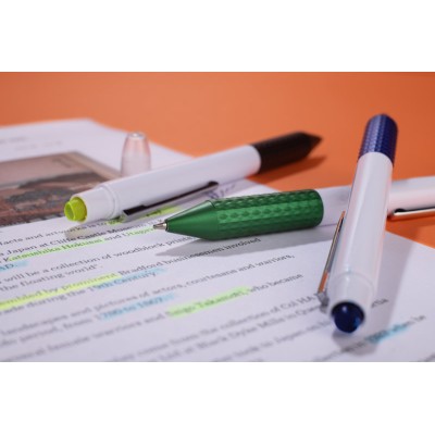 Długopis z zakreślaczem FLUO