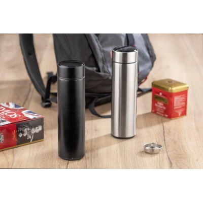 Butelka termiczna z termometrem LEDIKT 440 ml