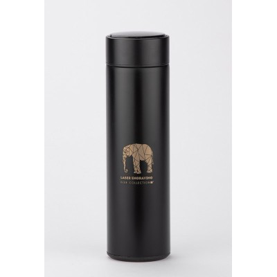 Butelka termiczna z termometrem LEDIKT 440 ml