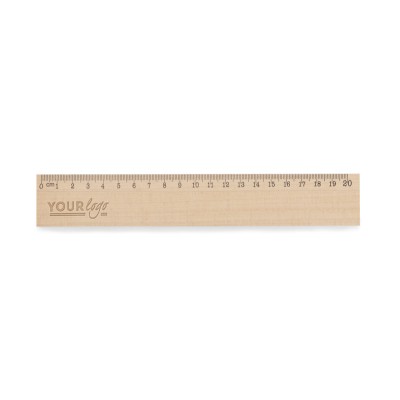Linijka drewniana 20 cm DALJO