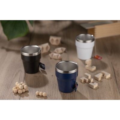 Kubek z recyklingowanej stali nierdzewnej MAKEL 300 ml