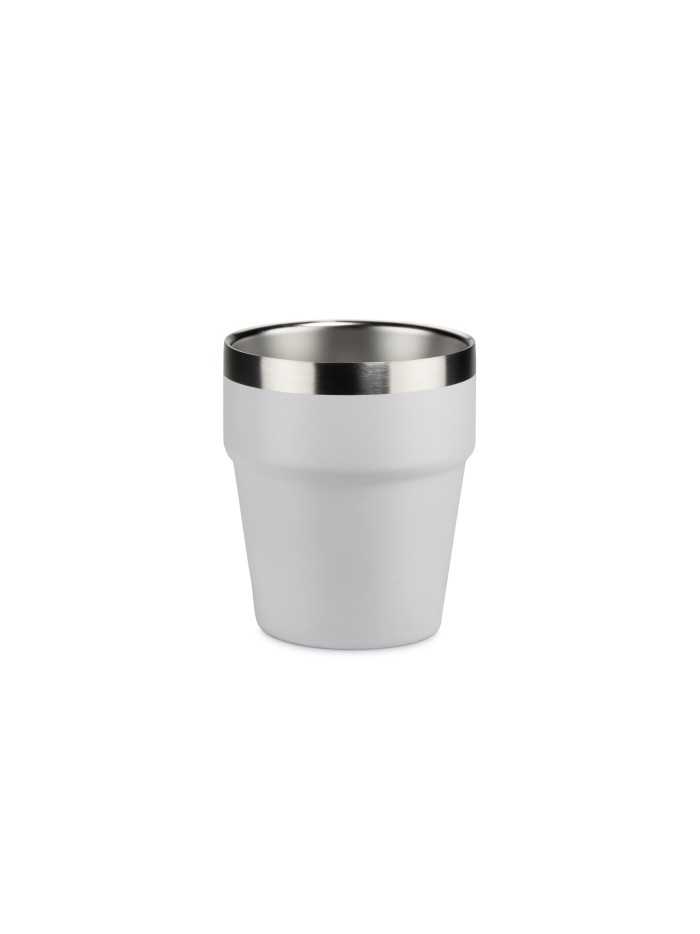 Kubek z recyklingowanej stali nierdzewnej MAKEL 300 ml