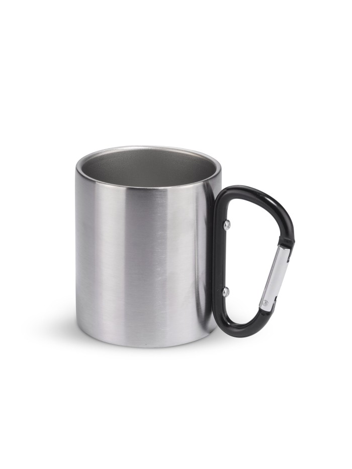 Kubek z karabińczykiem CAMPIC 200 ml