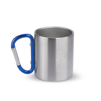 Kubek z karabińczykiem CAMPIC 200 ml