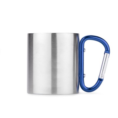 Kubek z karabińczykiem CAMPIC 200 ml