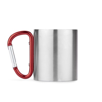 Kubek z karabińczykiem CAMPIC 200 ml