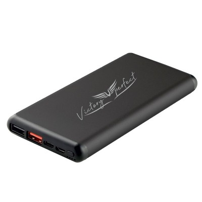 Bezprzewodowy power bank 10000 mAh Mauro Conti z przyssawkami, ładowarka bezprzewodowa 10W