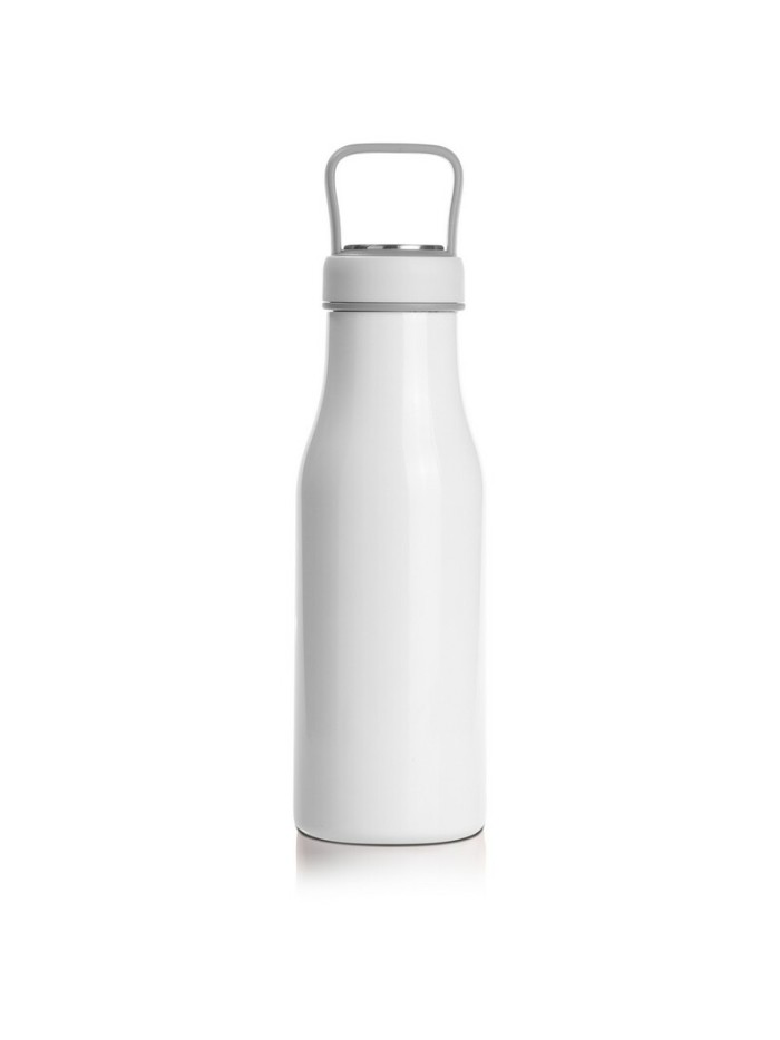 Butelka termiczna 475 ml Air Gifts z uchwytem i metalowym ringiem na spodzie, pojemnik w zakrętce