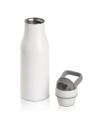 Butelka termiczna 475 ml Air Gifts z uchwytem i metalowym ringiem na spodzie, pojemnik w zakrętce