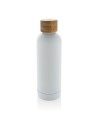 Butelka termiczna 500 ml Wood, stal nierdzewna z recyklingu