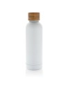 Butelka termiczna 500 ml Wood, stal nierdzewna z recyklingu
