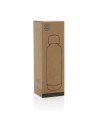 Butelka termiczna 500 ml Wood, stal nierdzewna z recyklingu