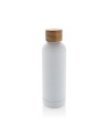 Butelka termiczna 500 ml Wood, stal nierdzewna z recyklingu