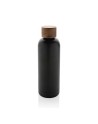 Butelka termiczna 500 ml Wood, stal nierdzewna z recyklingu