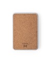 Bezprzewodowy power bank 5000 mAh ze słomy pszenicznej, ładowarka bezprzewodowa 5W