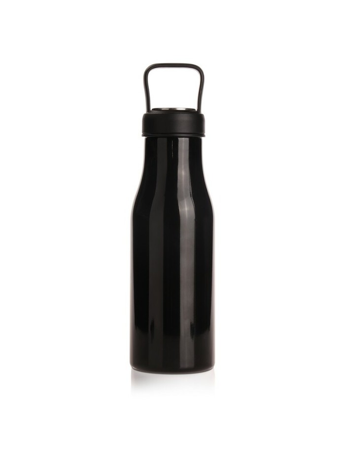 Butelka termiczna 475 ml Air Gifts z uchwytem i metalowym ringiem na spodzie, pojemnik w zakrętce