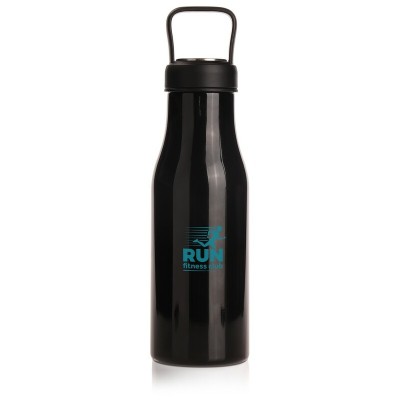 Butelka termiczna 475 ml Air Gifts z uchwytem i metalowym ringiem na spodzie, pojemnik w zakrętce