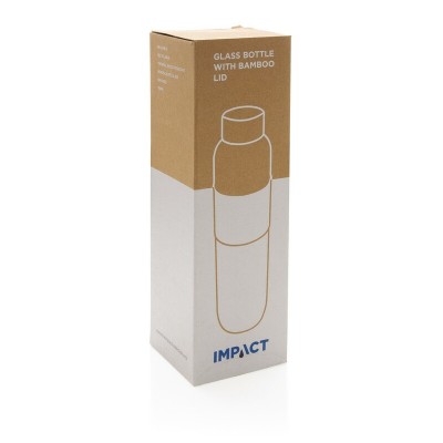 Szklana butelka 750 ml Impact w pokrowcu